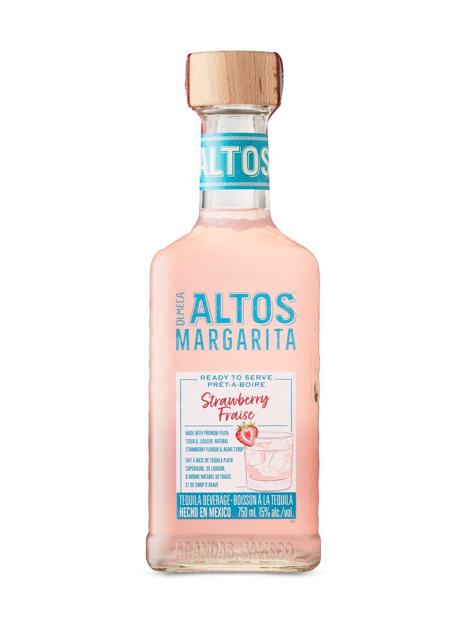 OLMECA ALTOS STRAWBERRY MARGARITA 750ml -43039 - The LB Liquor in Estevan and Weyburn, Saskatchewan