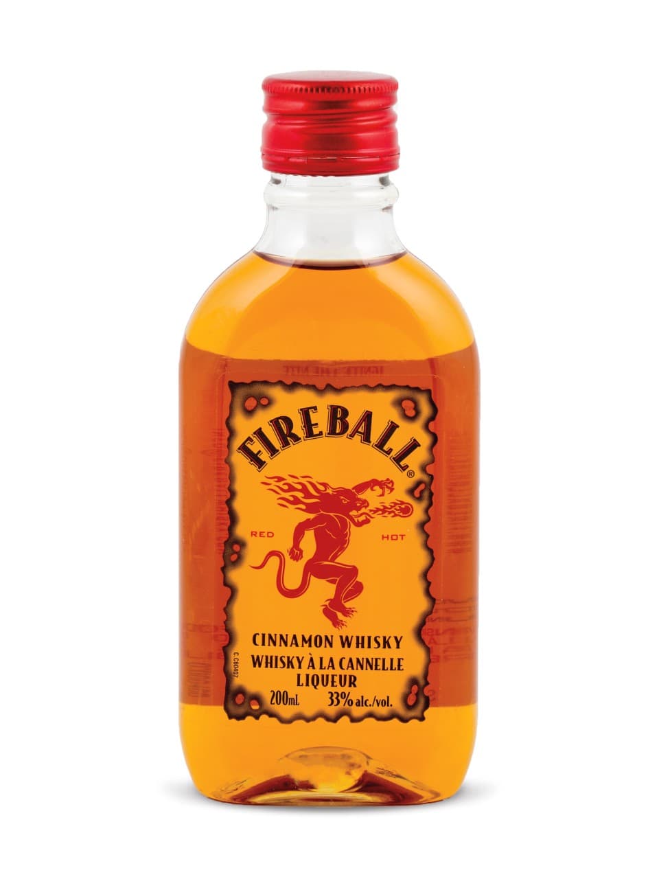 FIREBALL CINNAMON WHISKY 200mL - 24212 - The LB Liquor in Estevan and Weyburn, Saskatchewan